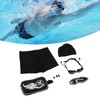 7 Piece Set Swimming Goggles Set Anti Fog UV Protection