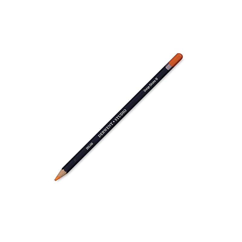 Derwent 10 Studio Pencil - Orange Chrome