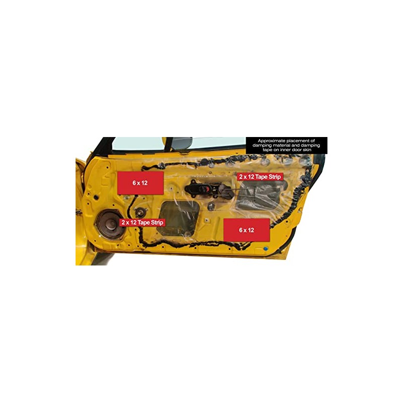 Design Engineering 50296 Door Vibration Damping Kit Compatible with '90-'05