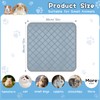 HOBBTREE 6 Packs Washable Guinea Pig Cage Liners, Waterproof Guinea