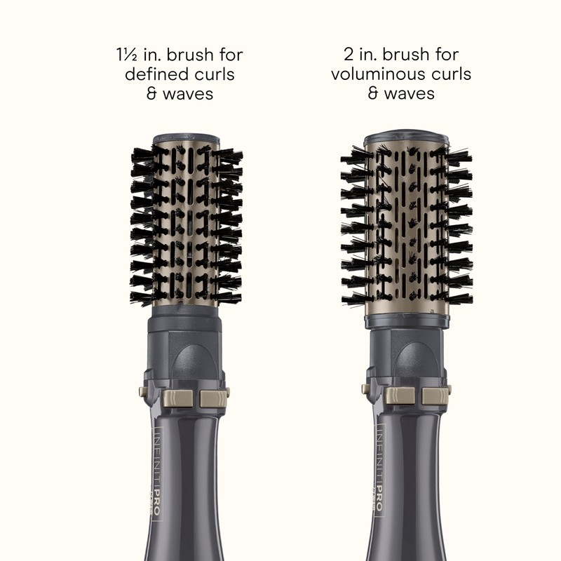 INFINITIPRO BY CONAIR Hot Air Styling Brush Set with 2-Inch