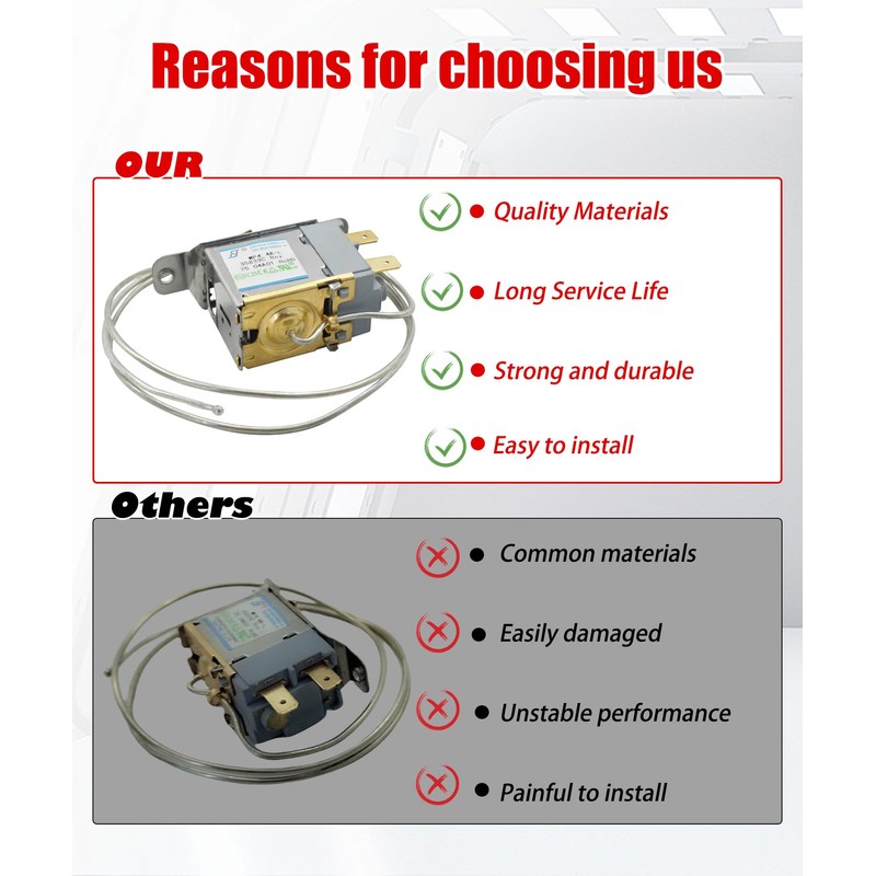 98773C 35839C Water Dispenser Cold Control Thermostat Replacement Parts Fits