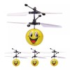 Betheaces Flying Disco Ball RC Toy Smiley Face Induction Helicopter