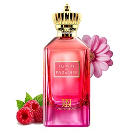 AUTHENTEQUE - Queen of Paradise Long Lasting Perfume for Women - Eau de Parfum - Strawberry, Vanilla, Lavender, Mandarin Fragrance Luxury Arabian Perfume 3.4oz (100ml)