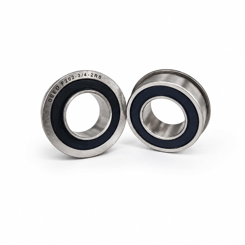 DEEG Flange Ball Bearing ID 3/4" x OD 1-3/8" for