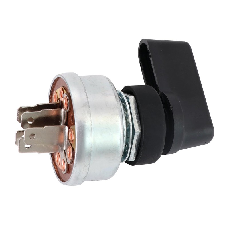 Dokili Starter Ignition Switch 5 Terminal 4 Position Includes Handle