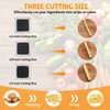 WICHEMI Replacement Blades 3/8" - Commercial Vegetable Chopper & Dicer,
