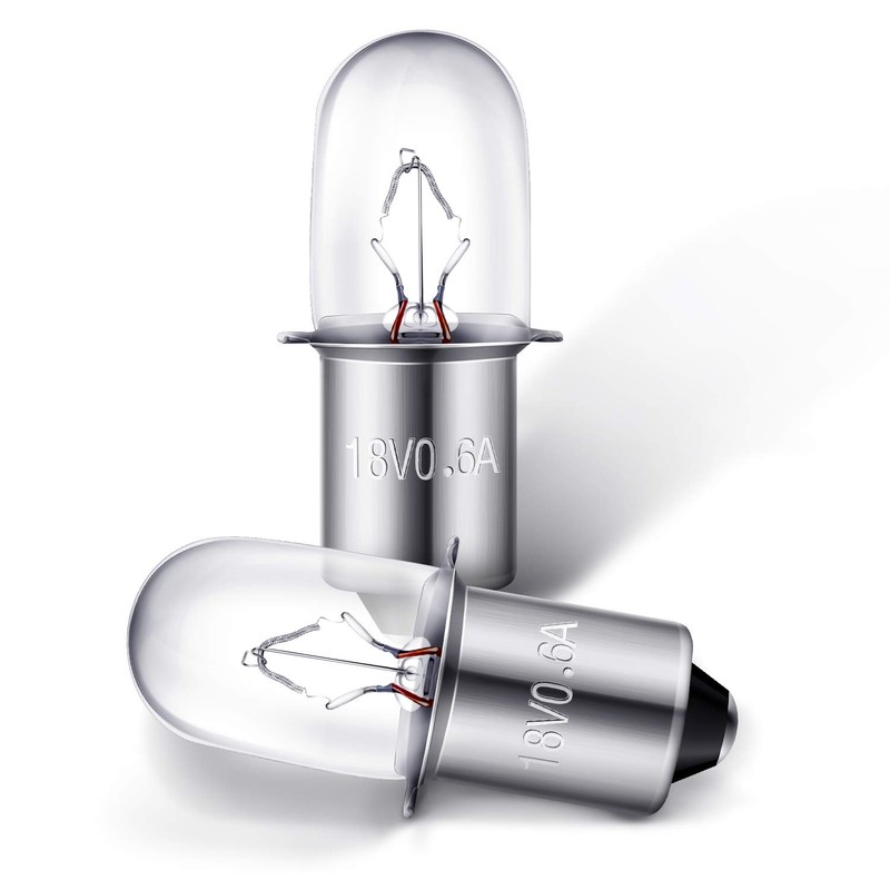 Mudder 8 Packs 780287001 Flashlight Bulbs Replacement Bulbs Compatible with