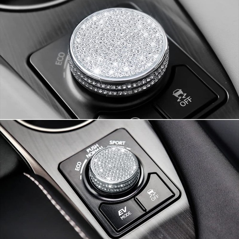 CUCHIYUN Bling Bling Car Accessory Variable Speed ECO Sport knob