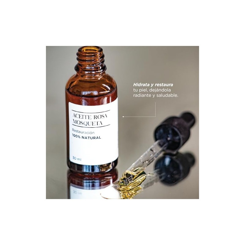 Aceite Rosa Mosqueta Facial, 30 ml, 100 Natural