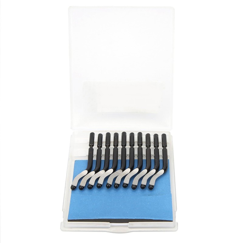 20Pcs Trimming Scraper Blade Set Replacement Cutter Head BS1010 Deburring