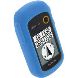 foto-kontor Tasche kompatibel mit Garmin eTrex 20x 22x 32x Schutzhülle Silikon Case Schutz Hülle blau