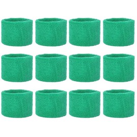 GOGO 12 Piezas de muñequeras para niños, muñequera Deportiva de 3 x 2-18                                                                              