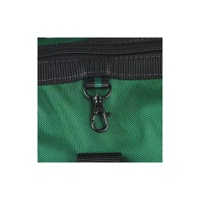 Masterforce 22" Black Shoulder Strap Double Tray Tool Bag Home