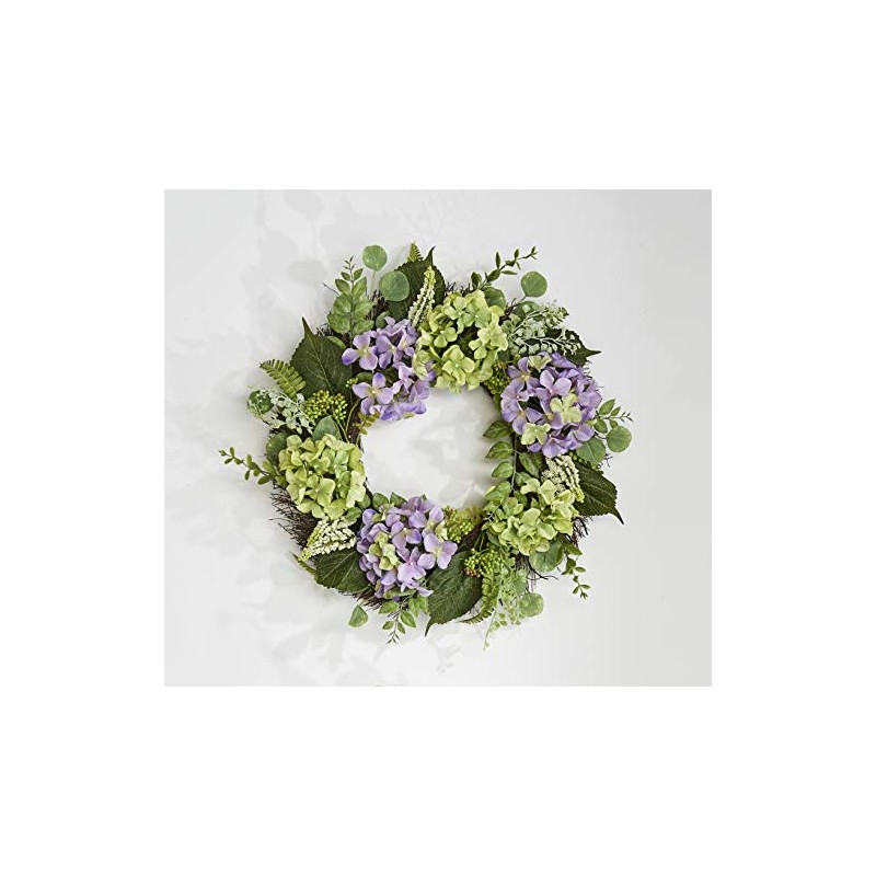 24" Hydrangea Wreath
