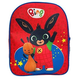 Bing Children's Character Premium Backpack School Bag w Side Pocket Boys Girls