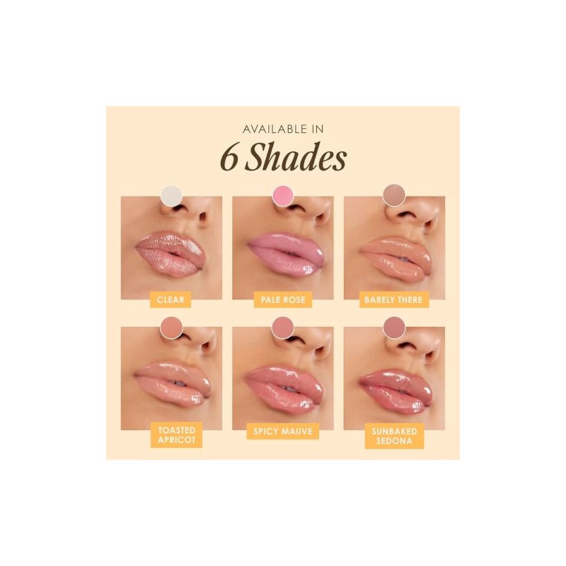 GrandeLIPS Hydrating Lip Plumper, Gloss, Barely There