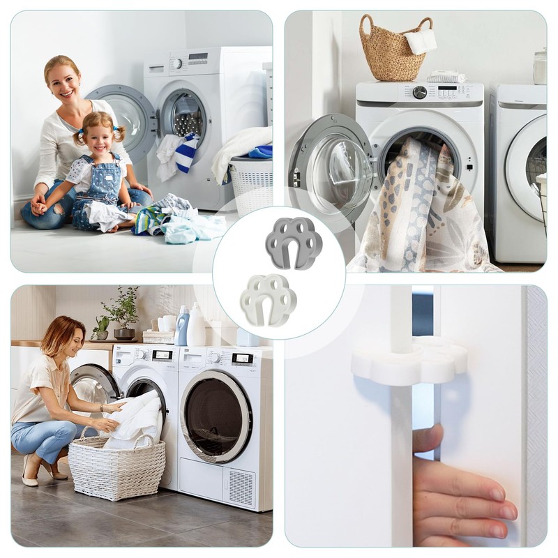 2 Pack Washing Machine Door Holder, Door Support for Front