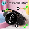 CNBRO Fitness Tracker Watch with Step Counter Calorie Waterproof Pedometer