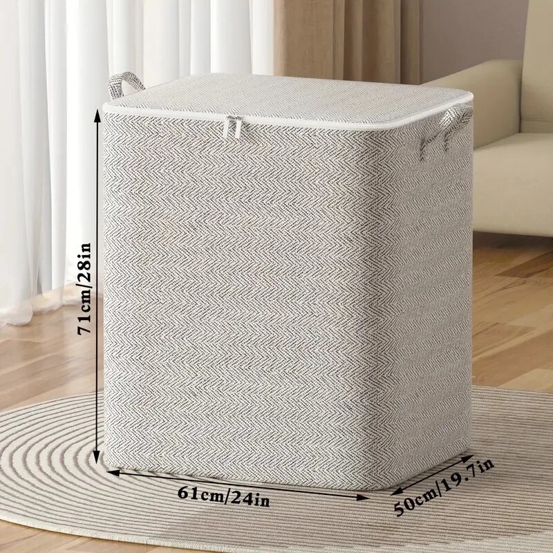 Closiq Large Capacity Storage Bag – Breathable Non-Woven Fabric, Closet