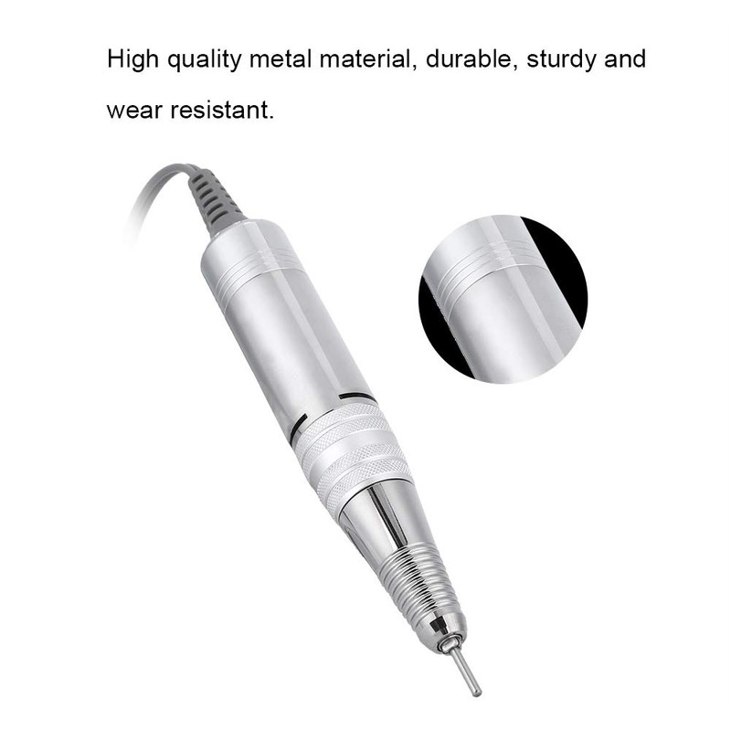 35000 rpm manicure nail drill handle, lightweight professional for professional