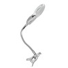 Magnifying Glass with Light Adjustable Flexible Gooseneck Clip On Magnifying