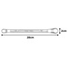 TONE M44-1013 Long Mechanic Glasses Wrench (45° x 10°), Double