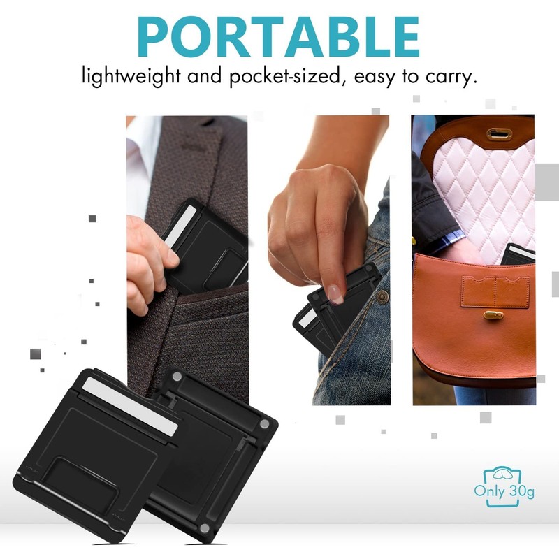 COOLOO Cell Phone Stand 4 Pack, Tablet Stand Multi-Angle, Universal