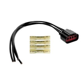 Muzzys WPT688 (Upgraded 12AWG Wires) HVAC Blower Motor Resistor Repair Connector Plug Harness Pigtail FITS: Ford Explorer Escape Expedition Mustang Fiesta Lincoln Navigator Mercury 3U2Z14S411ZEA