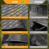 RIZINKART Golf Cart Floor Mat,Upgraded Non-Slip Full Coverage Liner Fits