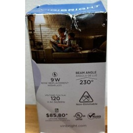 Feit Electric GU24 A19 2 PIN LED Dimmable 800 Lumens 60W Equivalent 2700k