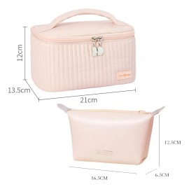 Cosmetiqueras De Viaje Neceser Maquillaje Organizador Set 2