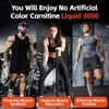 L Carnitine Supplement Liquid 3000 mg, with BCAA Sports Supplements,