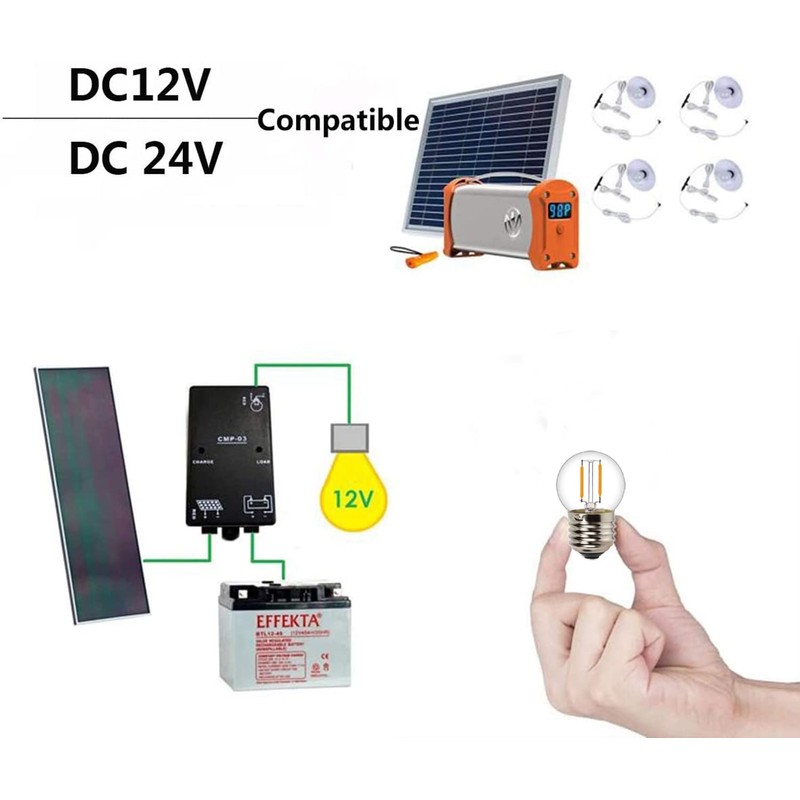 12 Volt Low Voltage LED Light Bulbs - Soft Warm