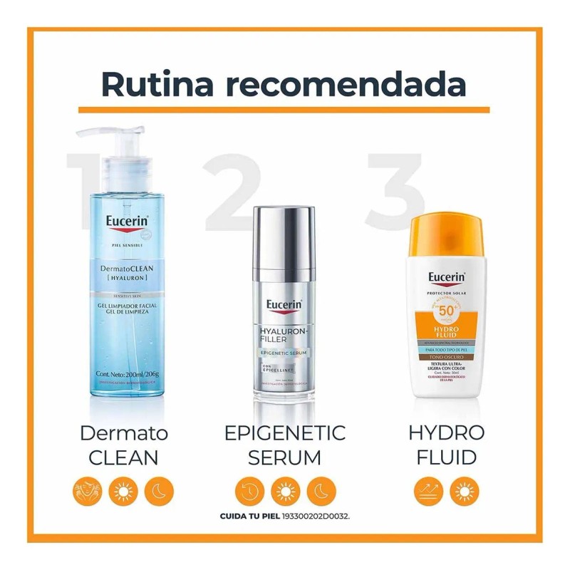 Eucerin Sun Face Hydro-fluid Fps 50 + Tono Bronze 50ml