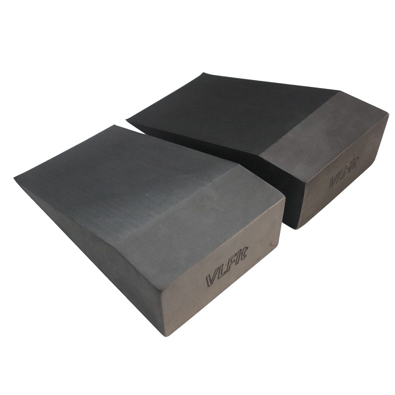 VLFit Yoga Set of 2 Non-Slip Squat Wedge Blocks, Soft