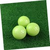 GRIRIW 3pcs Glowing Golf Balls Plaything Balls for Outdoor Indoor