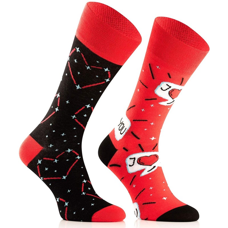 TODO Colours Funny Socks with Motif – Multi-Coloured, Colourful, Crazy
