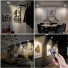Alivation Wireless LED Picture Lights Battery Operated Spot Lights Indoor,