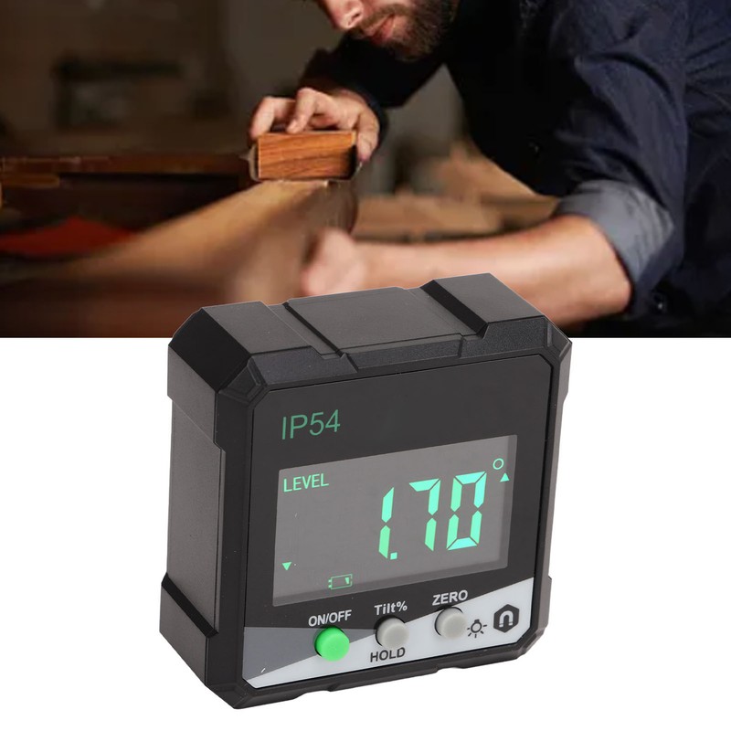 Digital Inclinometer Protractor Magnetic Angle Finder Gauge Measuring Tool for