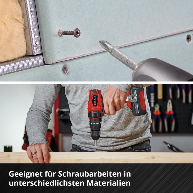 Einhell Bit Set 10 Pieces (50 mm Bits PH/PZ/T/H, Sandblasted