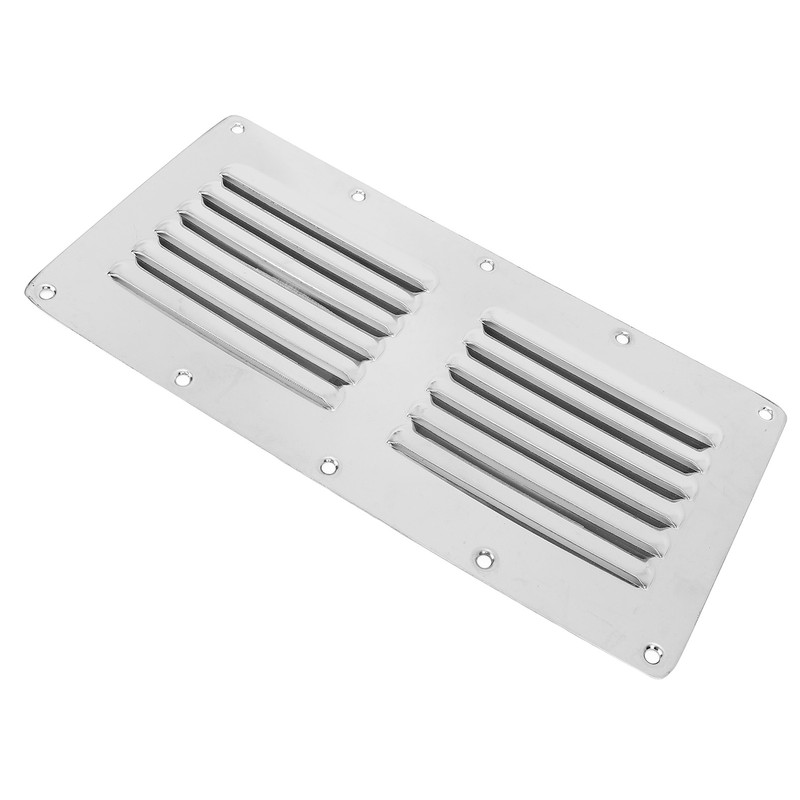 Boat Louvered Vent Rustproof 304 Stainless Steel Marine Ventilation Grille