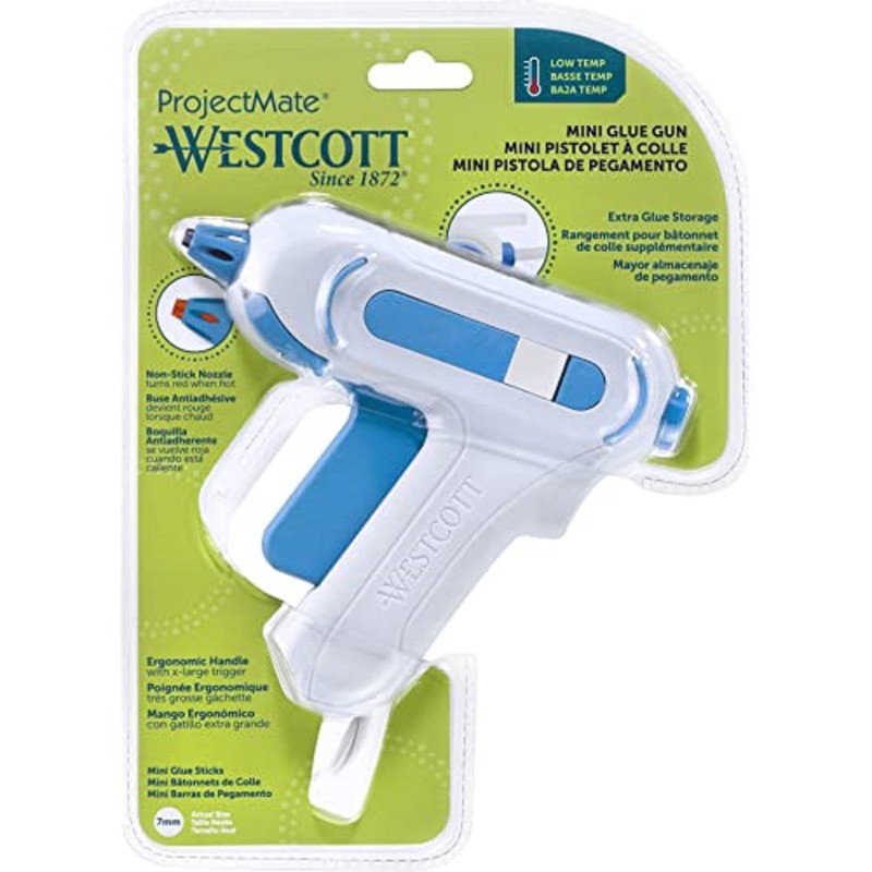 Westcott Mini Low Temperature Hot Glue Gun (16757)