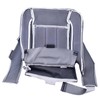 A-Premium Medium Slate Gray Leather Car Seat Cover Protector for