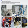 sourcing map Push to Connect Fitting 8mm Tube OD x
