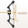 sourcing map Archery Bow Square, T-Shape Ruler 33 x 9