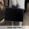 Sheet Music Folder, 4 Ring Large Choral Music Folder, Music