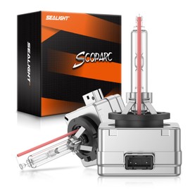 SEALIGHT H10 Fog Light Bulbs, 3500K Yellow 9145 Fog Bulbs with Cooling Fan, 𝟏𝟖𝟎𝟎𝟎𝐋𝐌 1:1 Size 9140 9040 9045 Fog Lamps Amber, 3 Mins Plug-N-Play, Pack of 2