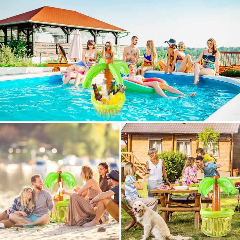 FGen Inflatable Palm Tree Cooler, 65 x 35 cm, Drink