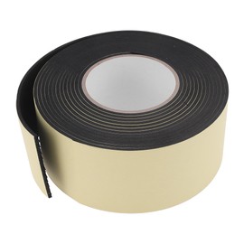 Hihaha Weatherstrip Tarpaulin Repair Tape/Outer Leak-Proof Tent Awning Tape Tear Resistant Tape for Truck RV Car/Durable EVA Foam 2.76"x0.12"x16.40ft / 1 Pc Yellow